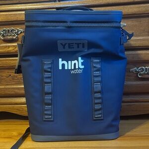 Yeti Navy Blue Hint Water Roll-Top Backpack Cooler